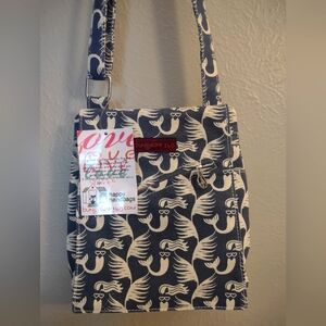 Bungalow 360 Small Messenger Crossbody Bag Mermaid Print
